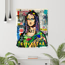 Cuadro Decorativo Pop Art, Mona Lisa Super Star
