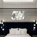 Cuadro Decorativo Abstracto, Cuadros grises