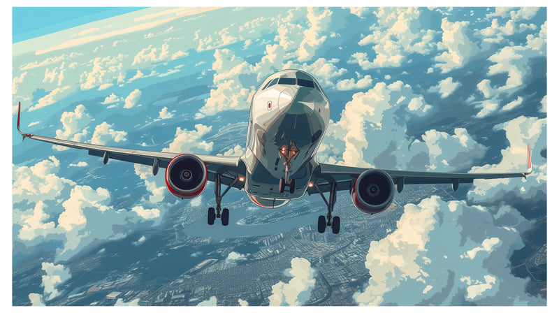 Decorativo Airplane Front 7
