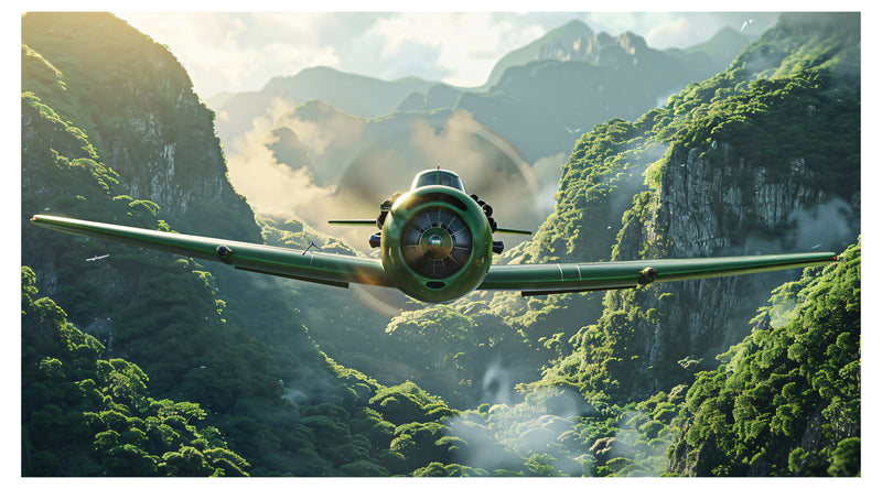 Decorativo Airplane Front 21