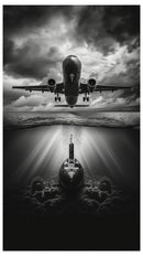 Decorativo Airplane Front 2