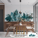 Decorativo Blue leaves