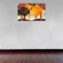 Cuadro Decorativo Abstracto, Bosque Metálico