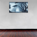 Cuadro Decorativo Fantasía, Bosque abstracto profundo