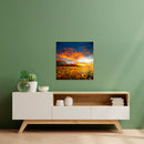 Cuadro Decorativo Verano, Campos de girasoles