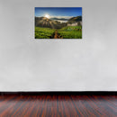 Cuadro Decorativo Cafetales, Campos de Café