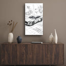Cuadro Decorativo Drove Car 8