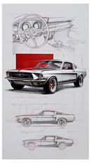 Cuadro Decorativo Drove Car 6