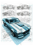 Cuadro Decorativo Drove Car 4