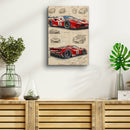 Cuadro Decorativo Drove Car 3