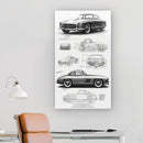Cuadro Decorativo Drove Car 8