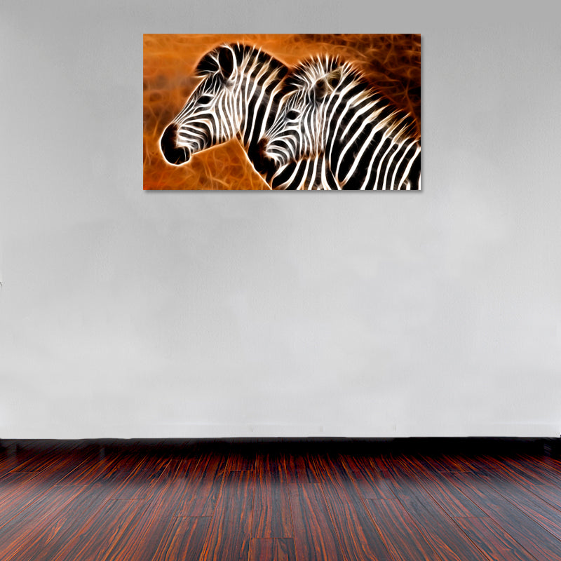 Cuadro Decorativo Abstracto, Cebras