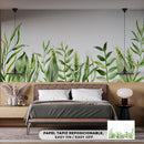 Decorativo Cetos florales verdes