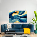 Cuadro Decorativo Abstracto, Curvas creativas