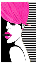 Cuadro Decorativo Pop Art, Pink Fashion