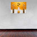 Cuadro Decorativo Especial Golden, Floreros gold