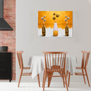 Cuadro Decorativo Especial Golden, Floreros gold