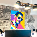 Cuadro Decorativo Pop Art, Freddie Mercury Colors