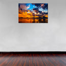 Cuadro Decorativo Verano, Gran atardecer