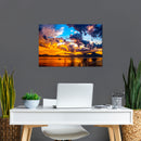 Cuadro Decorativo Verano, Gran atardecer