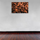 Cuadro Decorativo Cafetales, Granos de Café A Detalle