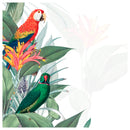 Decorativo Guacamayas tropical cuadrado