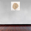 Cuadro Decorativo Abstracto, Hoja Lineal