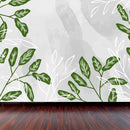 Decorativo Hojas abstractas lineales