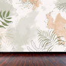 Decorativo Hojas beige acuarela