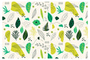 Decorativo Patrones, Hojas Verdes