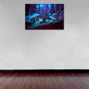 Cuadro Decorativo Fantasía, Hongos Mágicos