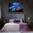 Cuadro Decorativo Fantasía, Hongos Mágicos