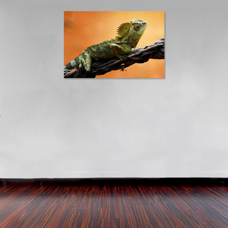 Cuadro Decorativo Animales, Iguana a detalle