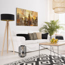 Cuadro Decorativo Abstracto, The City