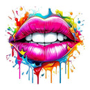 Cuadro Decorativo Pop Art, Pop Lips