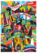 Cuadro Decorativo Pop Art, Las Vegas Pop