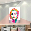 Cuadro Decorativo Pop Art, Madonna Colors