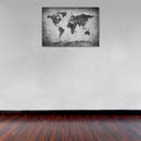 Cuadro Decorativo Abstracto, Mapa Mundial