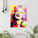 Cuadro Decorativo Pop Art, Marilyn Monroe Colors