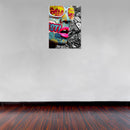 Cuadro Decorativo Pop Art, Miami glases