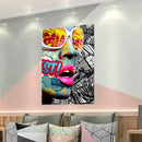 Cuadro Decorativo Pop Art, Miami glases