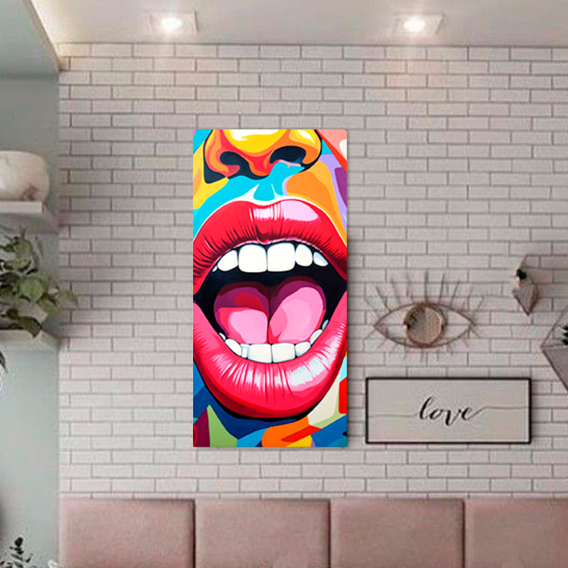 Cuadro Decorativo Pop Art, Mouth Pop