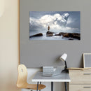 Cuadro Decorativo, Mujer Fantasía Cielo