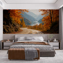 Cuadro Decorativo Paisaje Otoñal de carretera