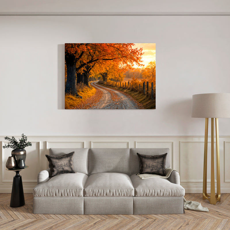 Cuadro Decorativo Sendero del atardecer