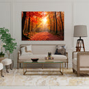 Cuadro Decorativo Sendero de hojas