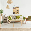 Cuadro Decorativo Cafetales, Granos de café