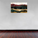 Cuadro Decorativo Abstracto, Paisaje Lineal