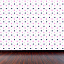 Decorativo Patrones, Bolitas Rosas con Negro