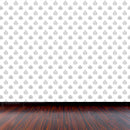 Decorativo Patrones, Figuras Florituras Orgánicas en Gris